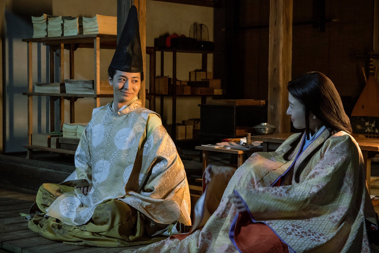 高杉真宙、吉高由里子「光る君へ」第39話（C）NHK