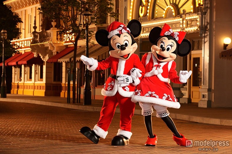 香港ディズニーランド・リゾート／ミッキー＆ミニークリスマスコスチューム（C）Disney
