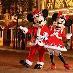 香港ディズニーランド・リゾート／ミッキー＆ミニークリスマスコスチューム（C）Disney