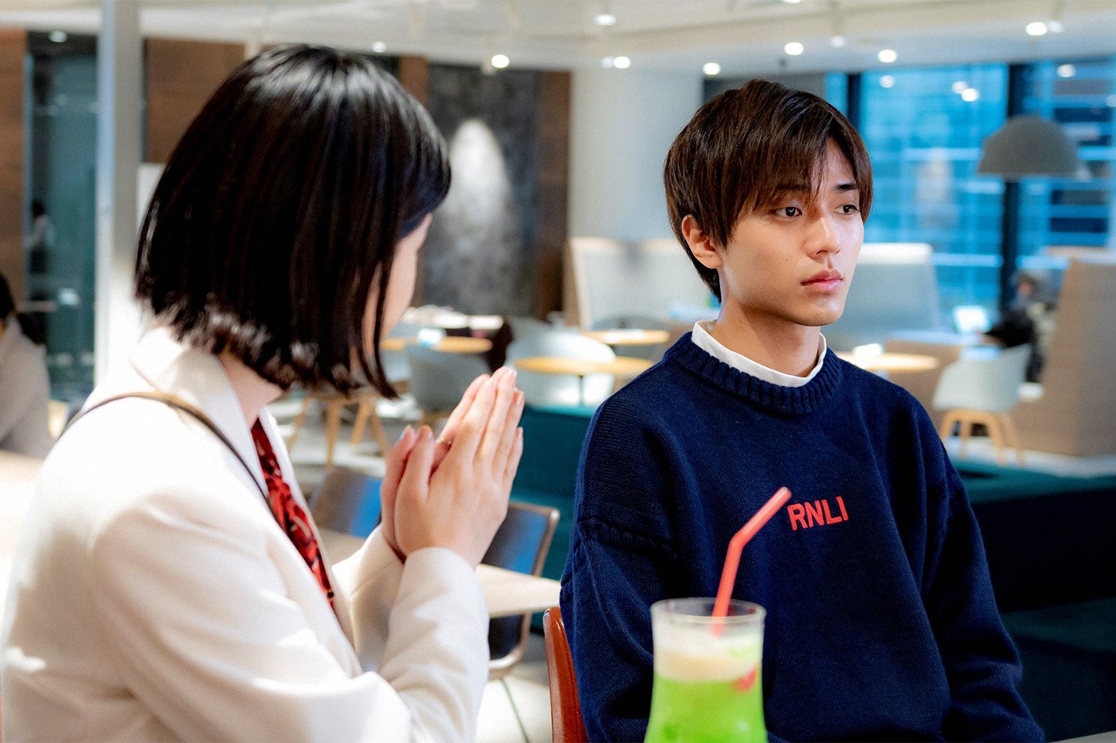 松本若菜、永瀬廉／「夕暮れに、手をつなぐ」第5話より（C）TBS