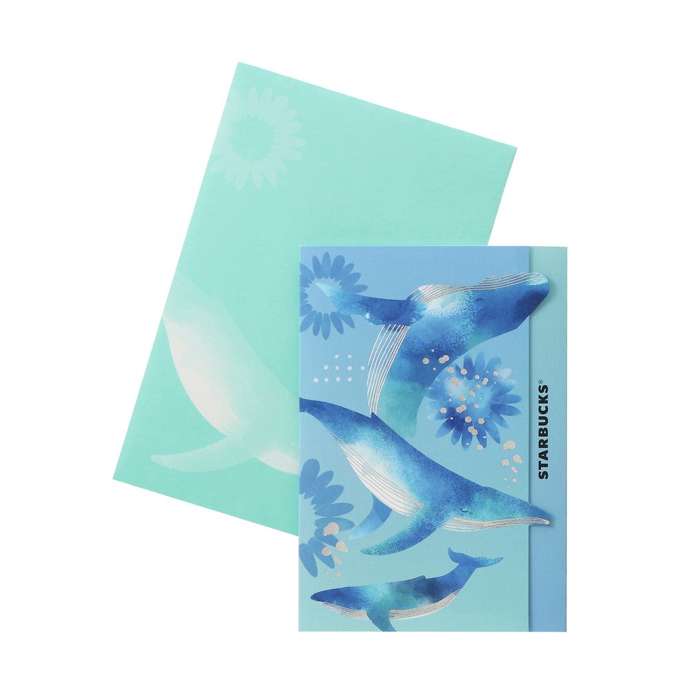 ビバレッジカードクジラ  ¥700／画像提供：スターバックス コーヒー ジャパン