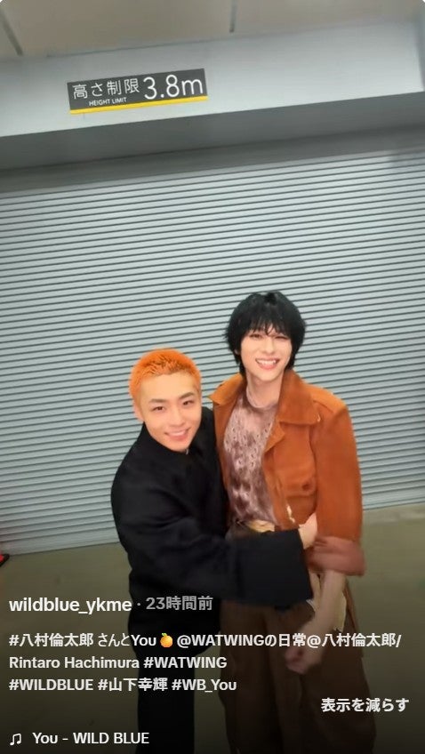 WILD BLUE公式TikTokより