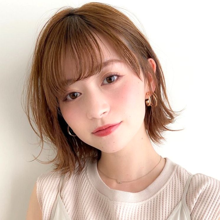 22最新 前髪あり ボブパーマがトレンド 大人おしゃれな髪型14選 モデルプレス