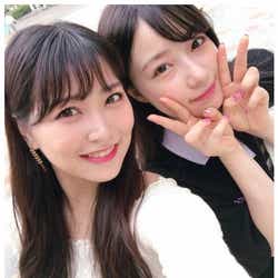 モデルプレス - NMB48白間美瑠&村瀬紗英「PRODUCE48」コンビの2ショットにエール殺到