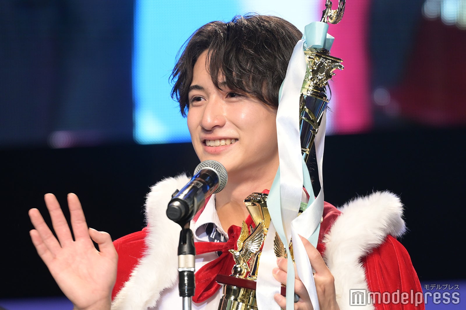 「男子高生ミスターコン2023」グランプリに輝いた植野花道くん（C）モデルプレス