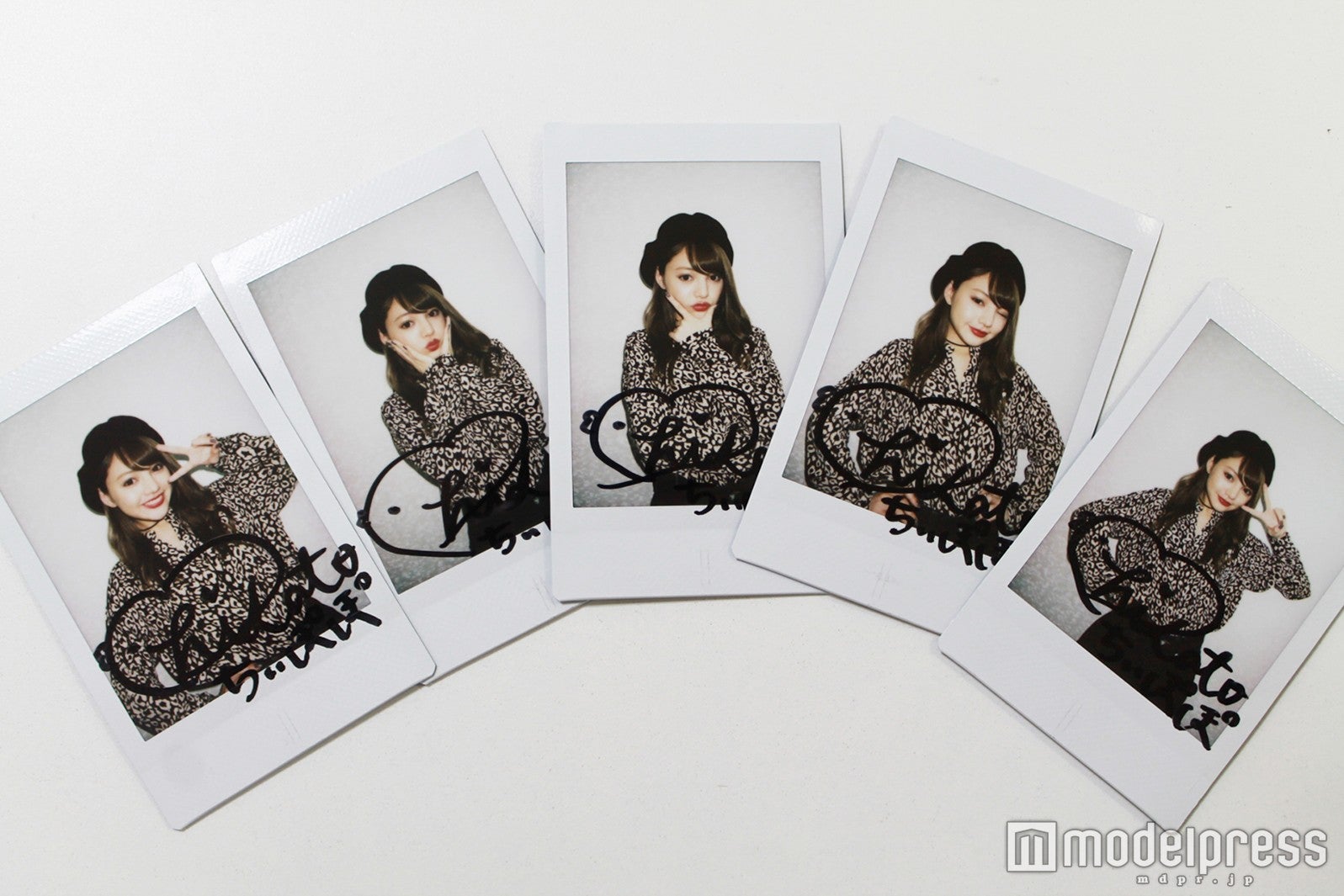 ちぃぽぽ直筆サイン入りポラロイドを5名様にプレゼント