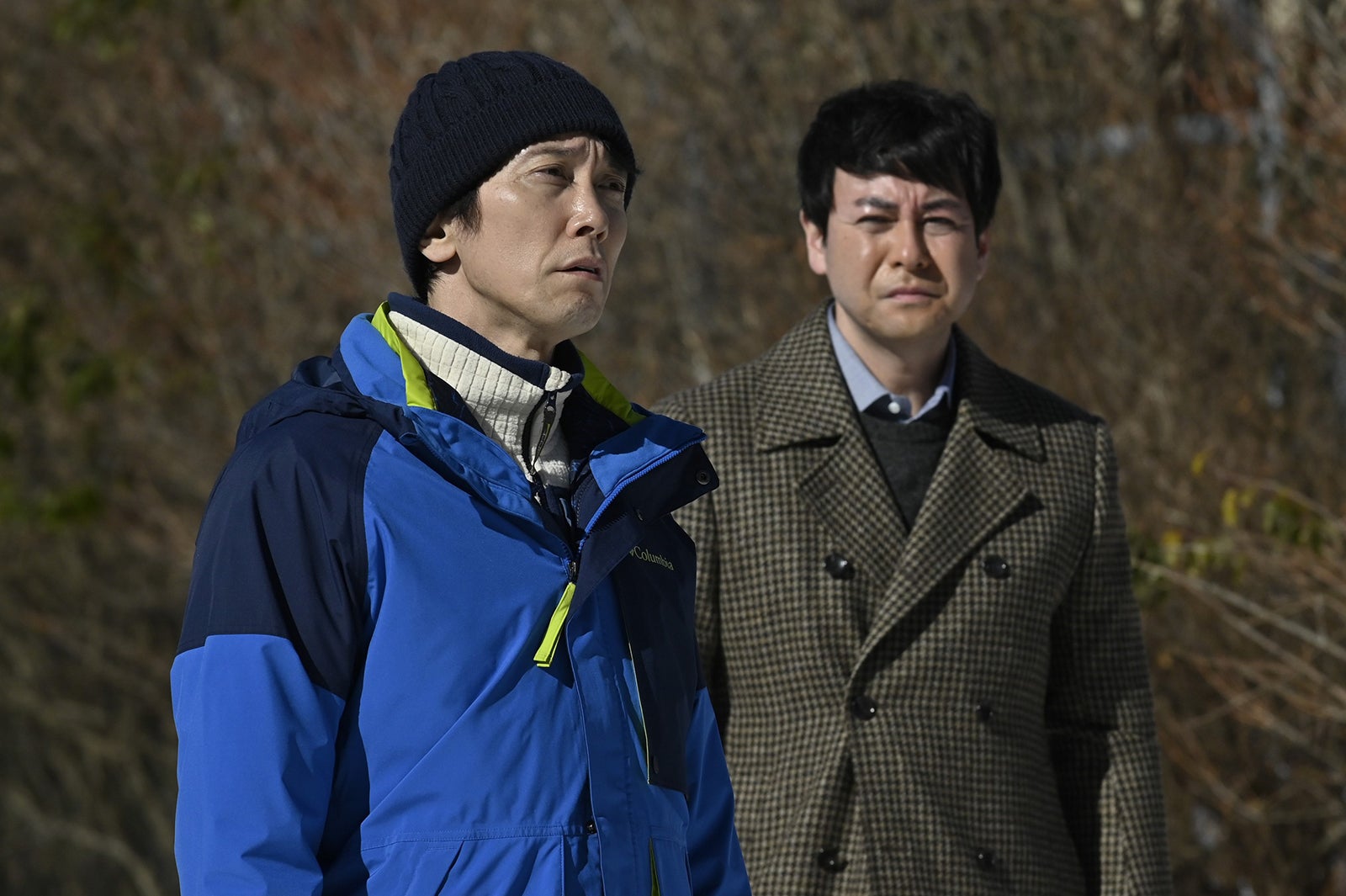 佐々木蔵之介、鈴木浩介／「ミステリと言う勿れ」第9話より（C）田村由美／小学館 （C）フジテレビジョン