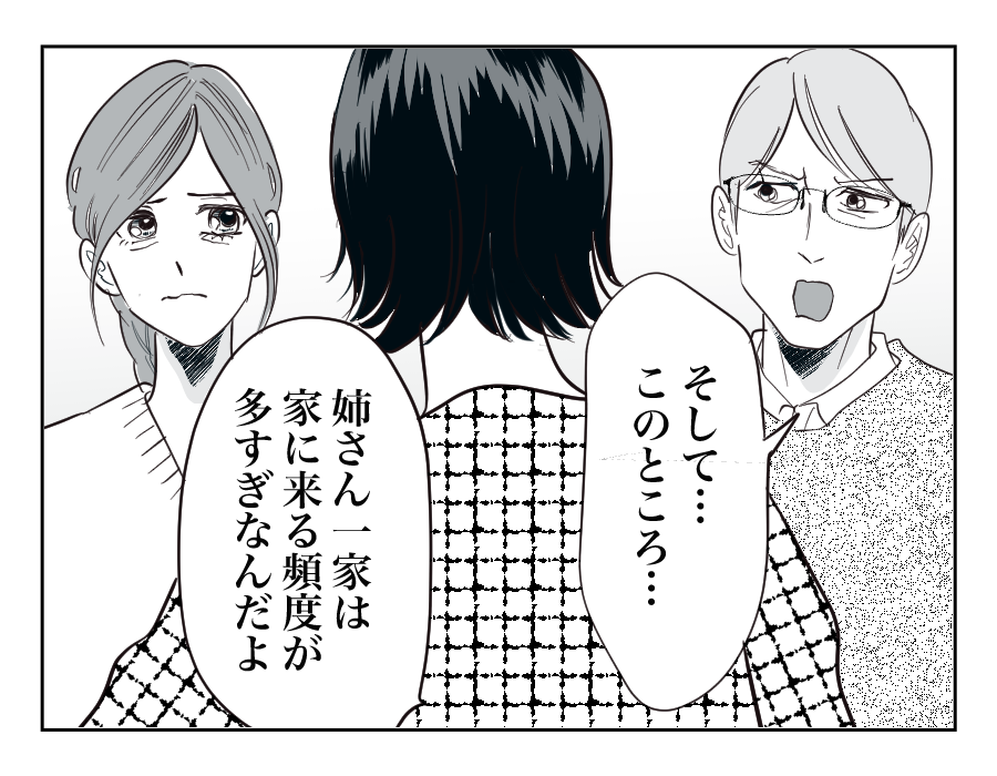 定期的に我が家にやってくる招かれざる客…それは義姉一家!9-3