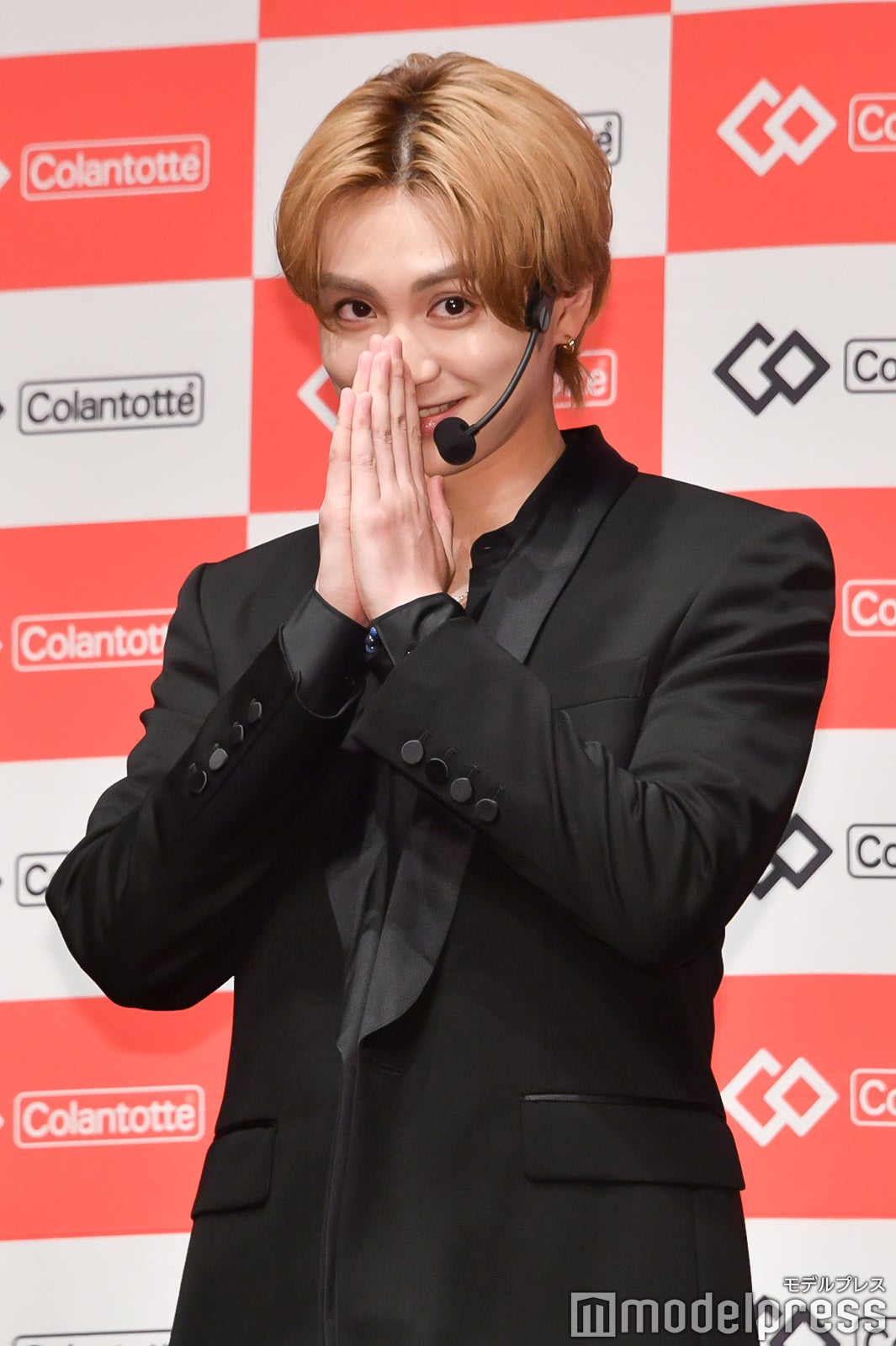 コラボ企画「コランペイジ」のリーダー決定戦でメディアからの票が入ることを祈る吉野北人（C）モデルプレス