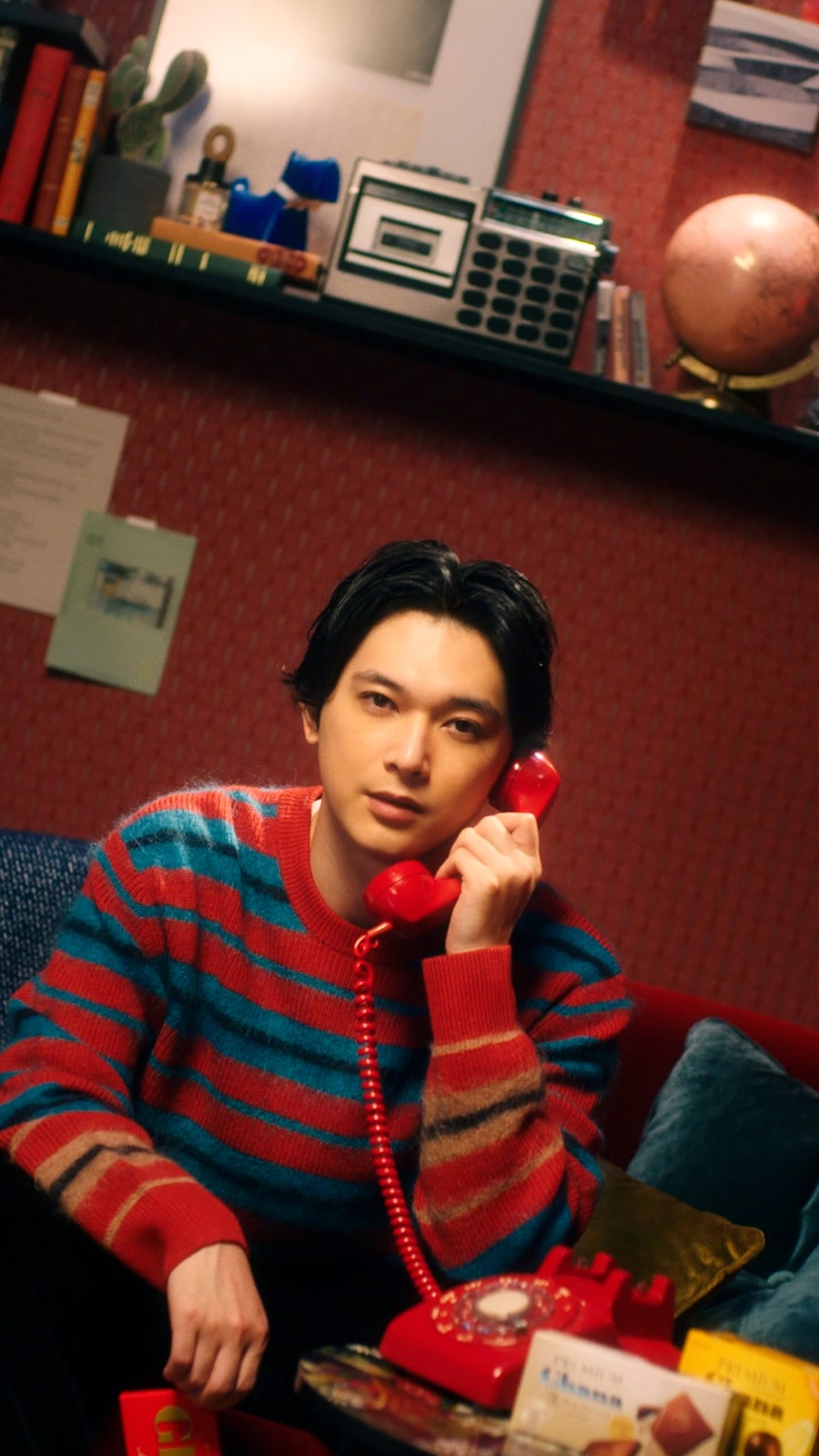 吉沢亮／新WEB動画「214km」篇より（提供写真）