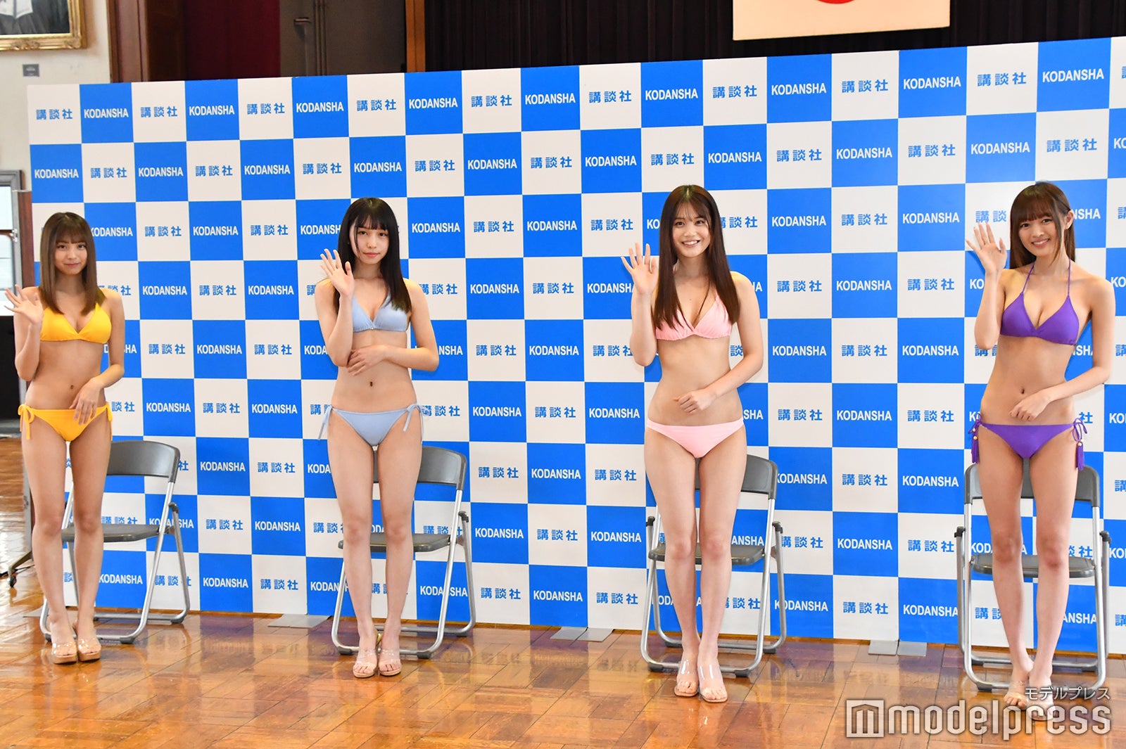 齊藤美雪、早川真由、遊馬萌弥、谷岸玲那 （C）モデルプレス