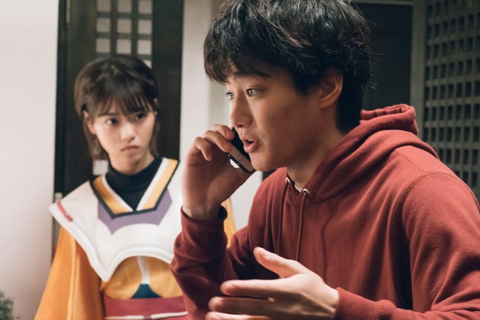 西野七瀬、野村周平/「電影少女」第1話より(C)「電影少女2018」製作委員会