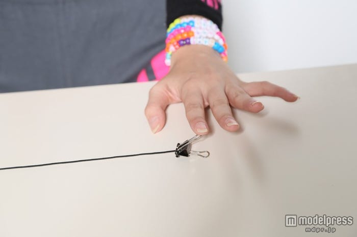 準備するものはKandi用ビース、ゴム、はさみ、クリップ