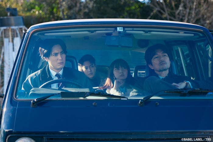 間宮祥太朗、三山凌輝、上白石萌歌、仲村トオル「イグナイト -法の無法者-」(C)BABEL LABEL/TBS