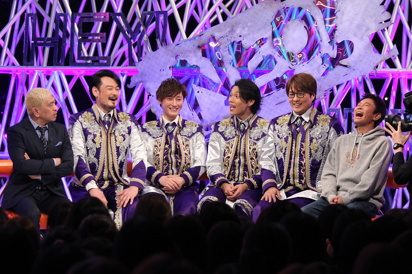 ダウンタウン＆純烈 （C）フジテレビ