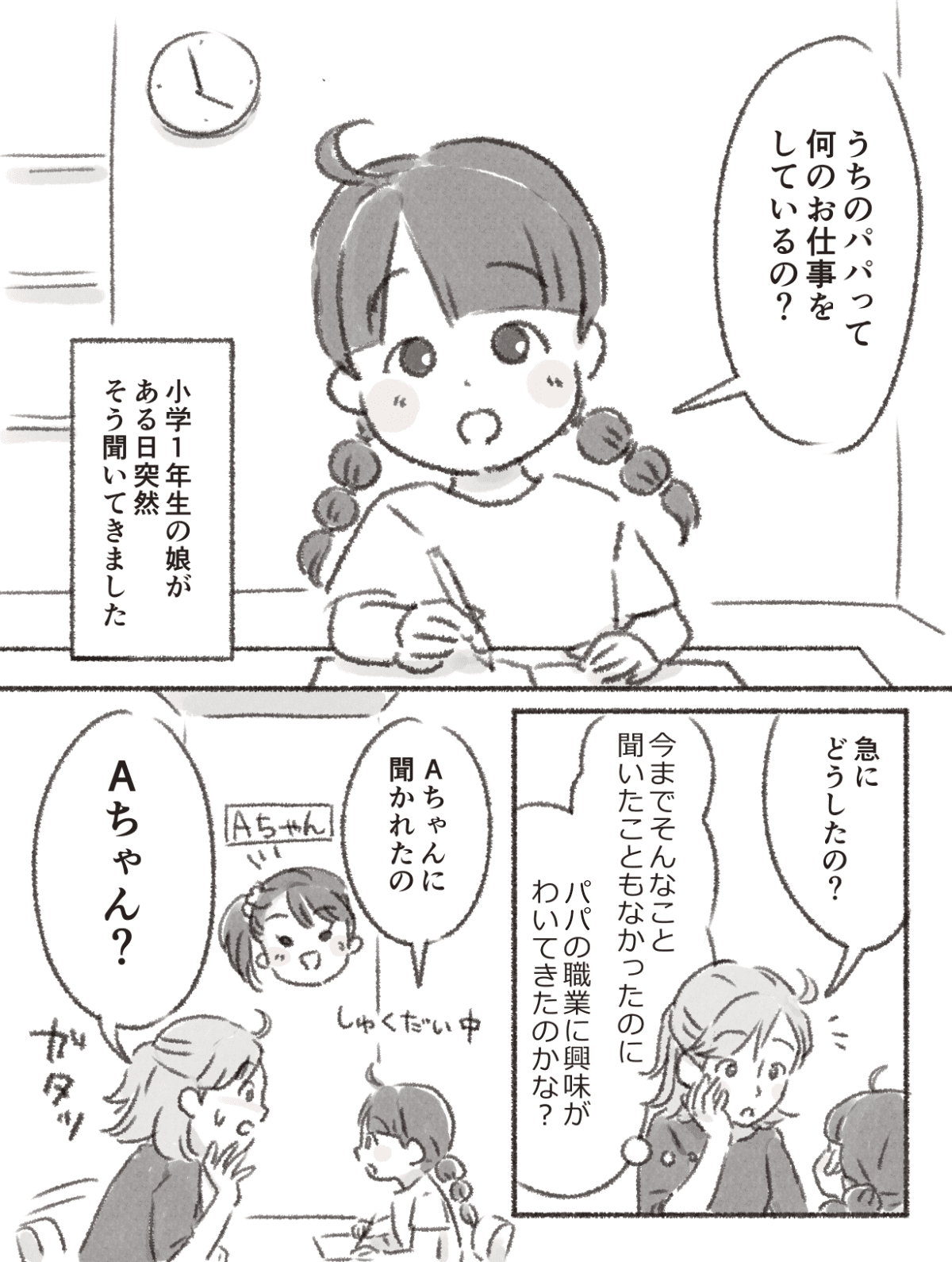 ママ友の繋がりが怖い パパの職業教えて 子どもを使ってプライベートを探ってくる 前編 まんが モデルプレス