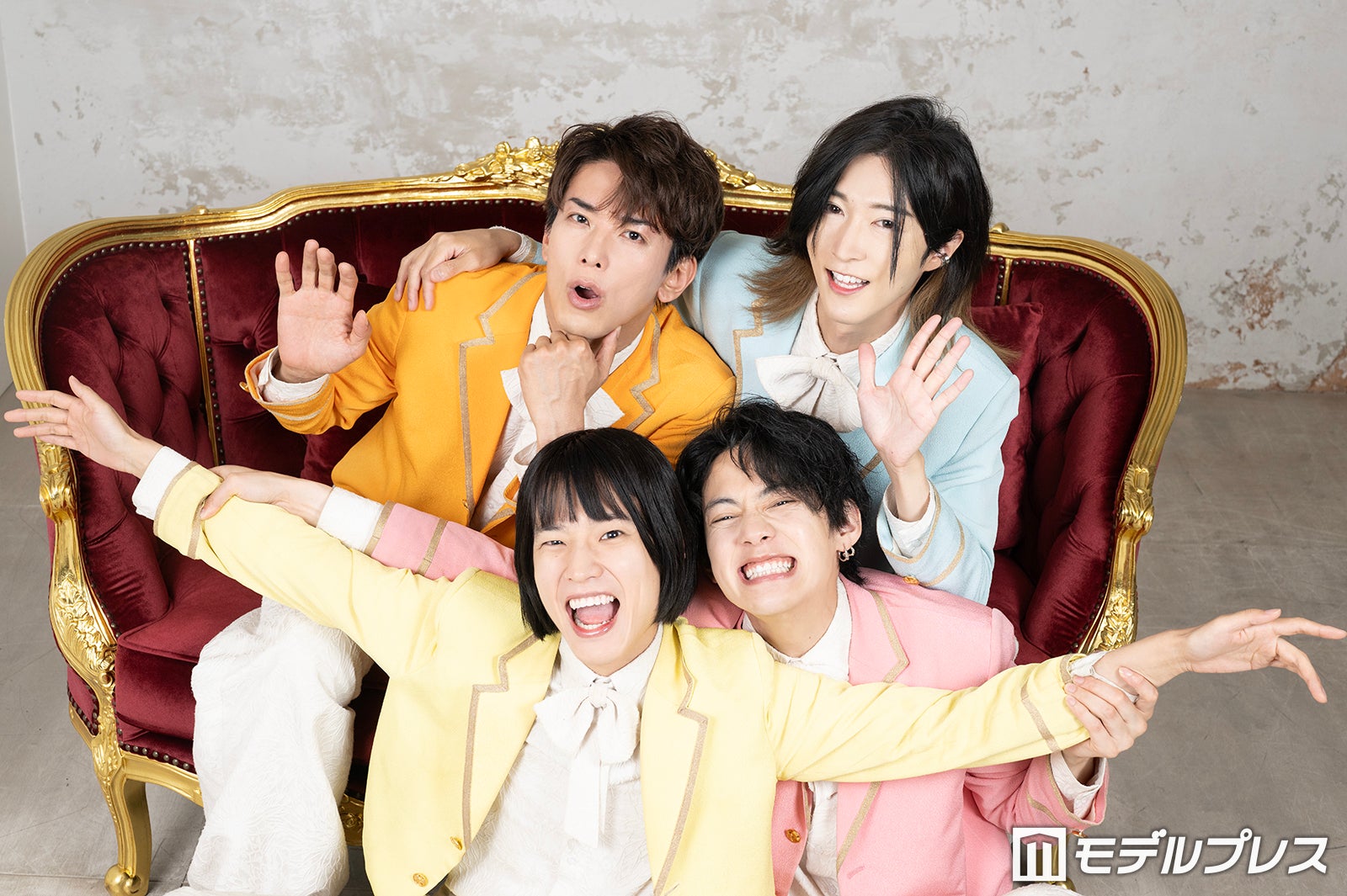 （左上から時計回りに）じん、サカイJr.、ケンケン、おヨネ／モナキ（C）モデルプレス