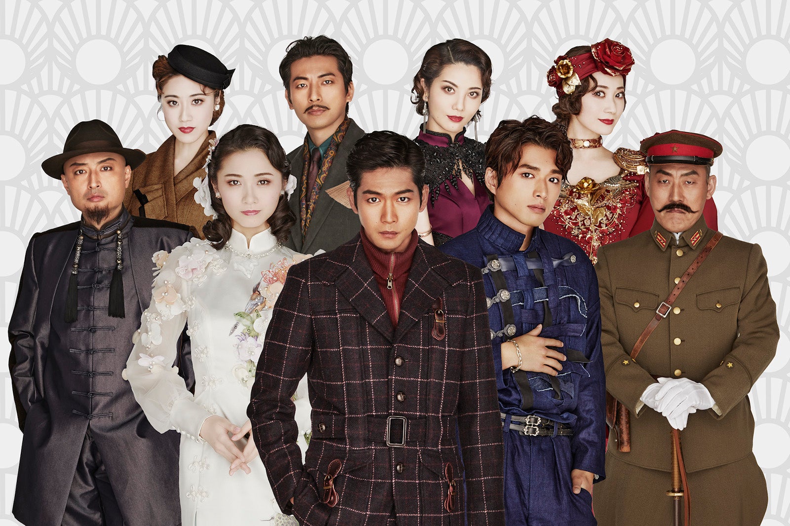 （上段左から）仙名彩世、上山竜治、壮 一帆、夢咲ねね（下段左から）山内圭哉、木下晴香、松下洸平、白洲迅、山西惇（提供写真）