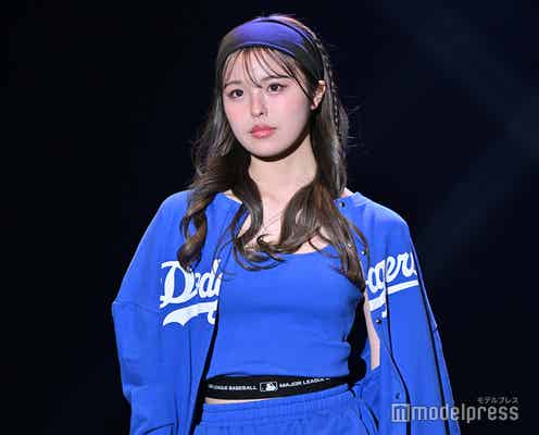 おさき、スラリ美脚披露 ドジャースユニフォームを可憐に着こなし【超十代2024】