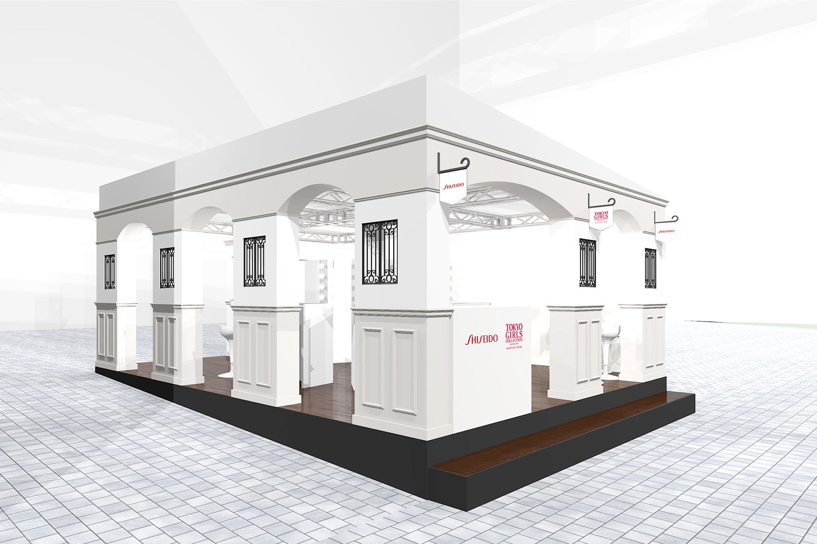 TGC×資生堂「トレンドメーキャップイベント」のイメージ