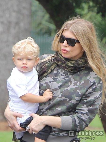 おしゃれなヘアスタイルのアクセル君。FameFlynet Pictures／Zeta Image