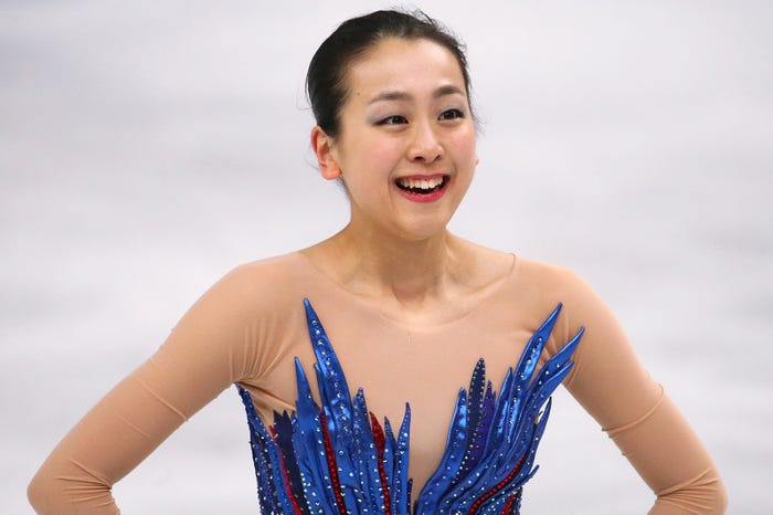 浅田真央(2014年ソチ五輪フリースケーティングより)/写真:Getty Images