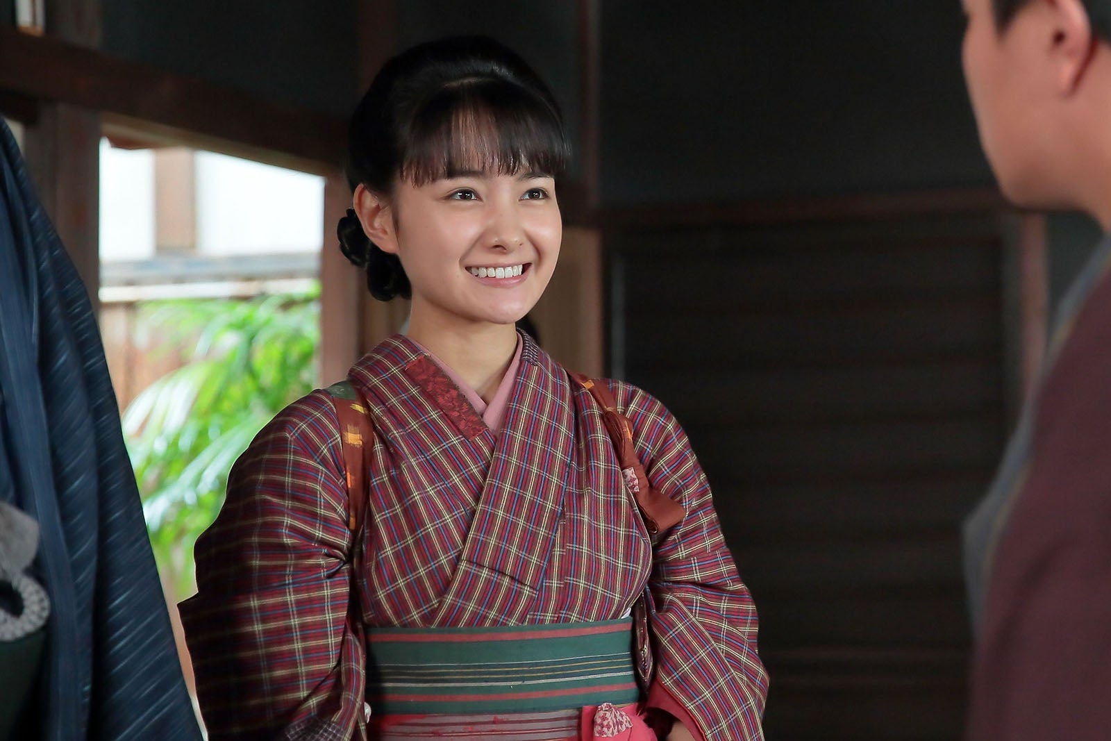 藤岡てん役の葵わかな（C）NHK