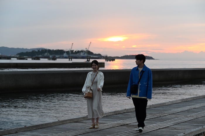 小野花梨、宮世琉弥「スノードロップの初恋」第7話(C)カンテレ