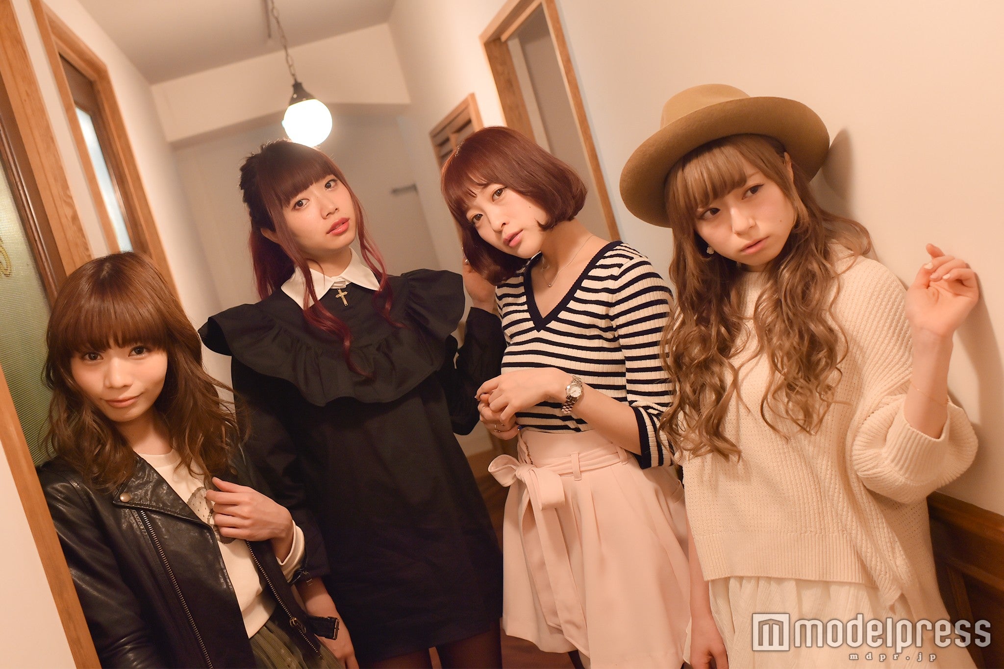 Silent Siren（左から）あいにゃん、ひなんちゅ、すぅ、ゆかるん／（C）モデルプレス