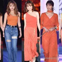 モデルプレス - 【2019年春夏トレンドカラー】オレンジの着こなし5つ<GirlsAward 2019 SPRING/SUMMER>