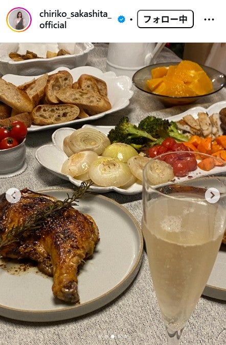 坂下千里子Instagramより