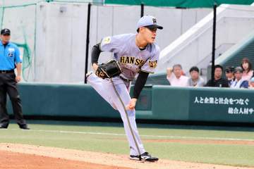 阪神・富田 猛アピ5回1失点 緩急自在テンポ良く1安打のみ「真っすぐのキレでしっかり押せた」