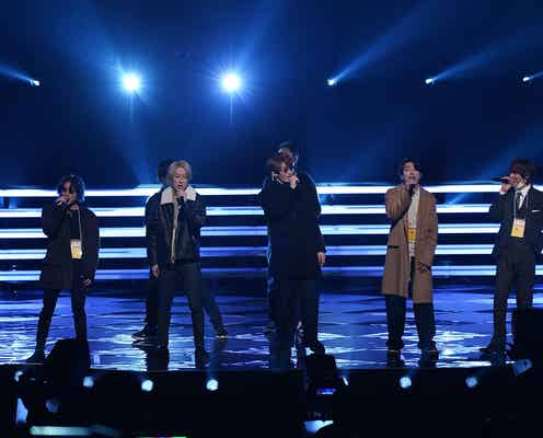 <紅白リハ>関ジャニ∞、10年連続出場の貫禄ステージ 丸山隆平は今年も“スーツ”で登場