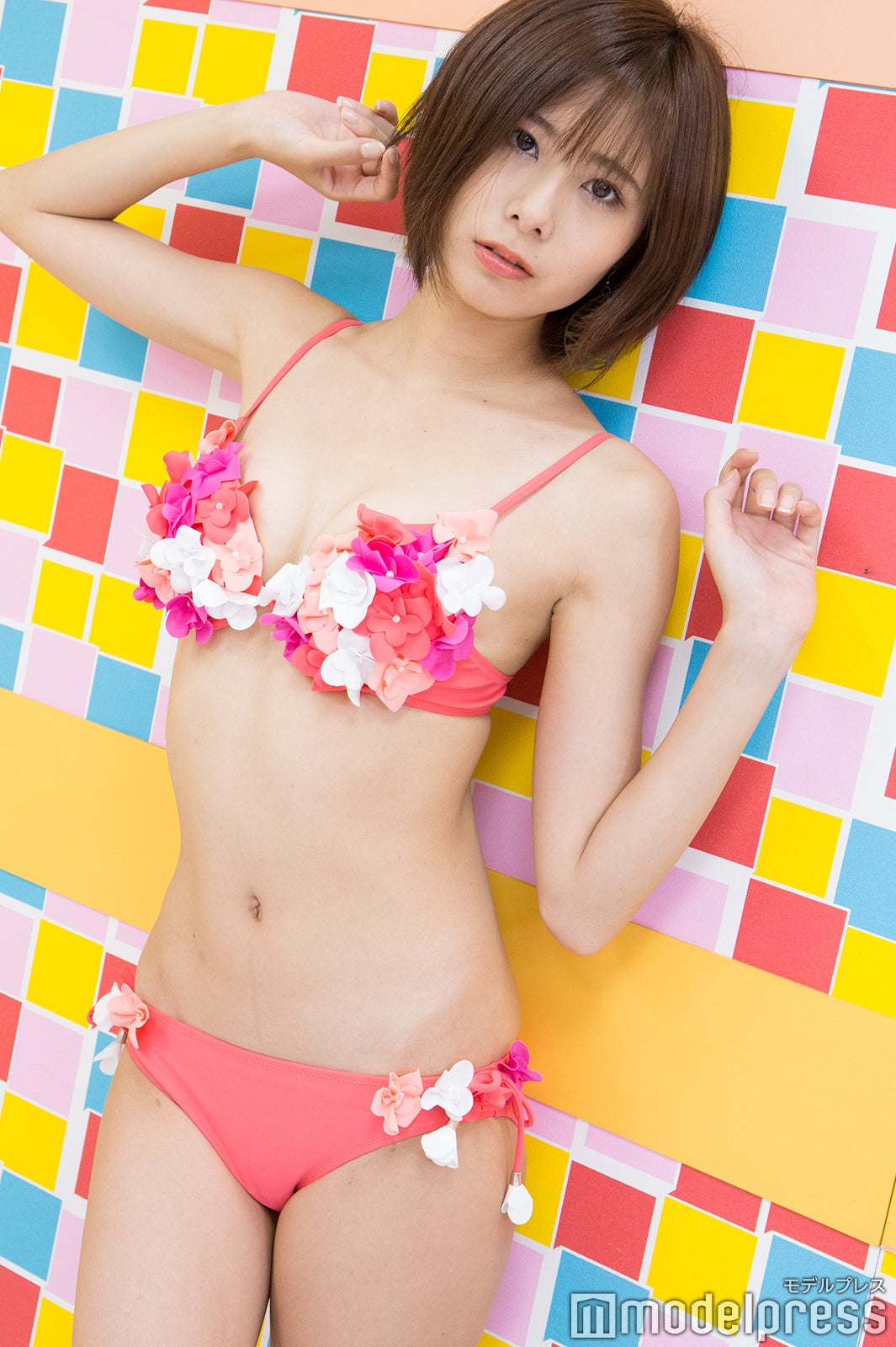 沖舘唯／2980円／水着提供 ：HOYUKI（C）モデルプレス