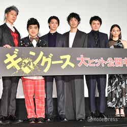 （左から）篠田麻里子、MIYAVI、加藤諒、高杉真宙、渡辺大知、林遣都、山本舞香、入江悠監督 （C）モデルプレス