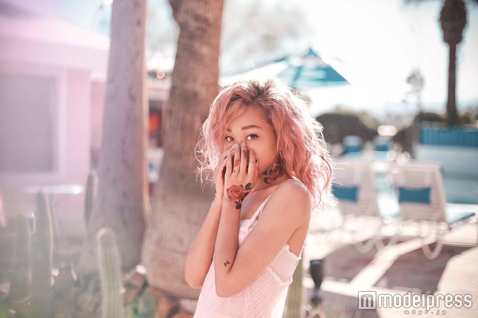 青山テルマさんの最新EP『PINK TEARS』は、4月27日に発売！