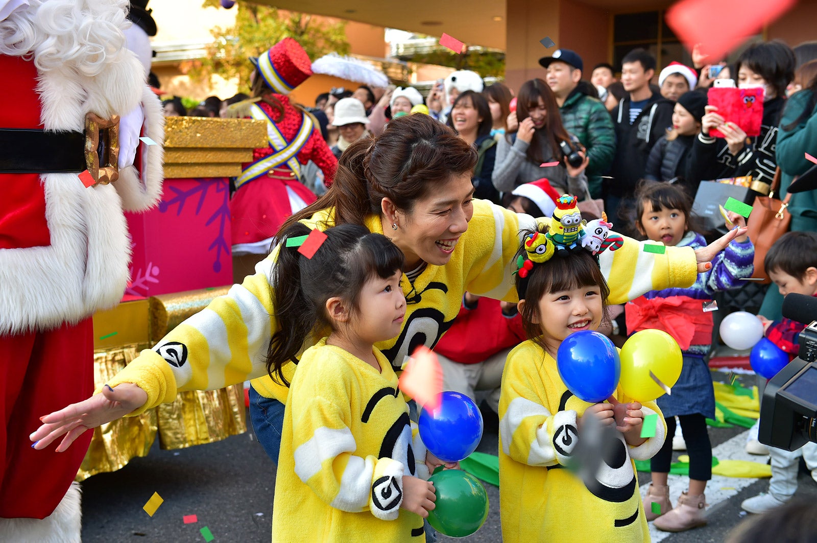 吉田沙保里／画像提供：画像提供：ユニバーサル・スタジオ・ジャパン