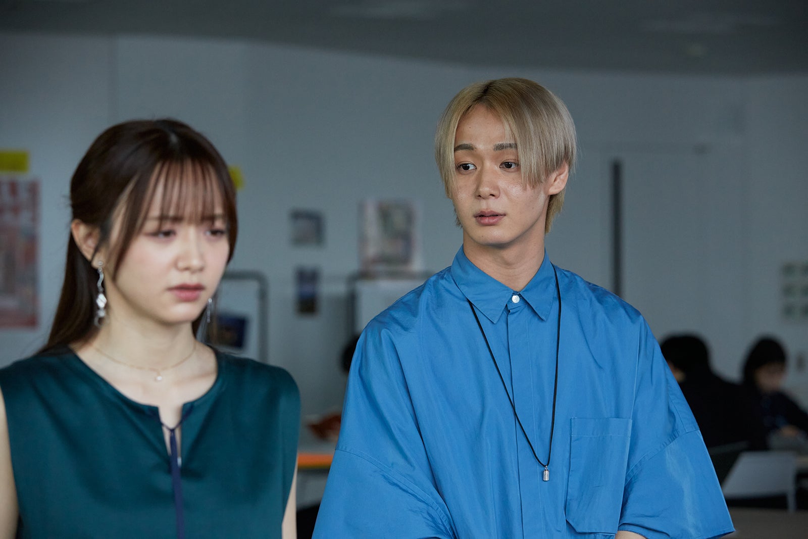 森香澄、太田駿静「栞ちゃん 心の声を聞かせてよ」（C）テレビ朝日