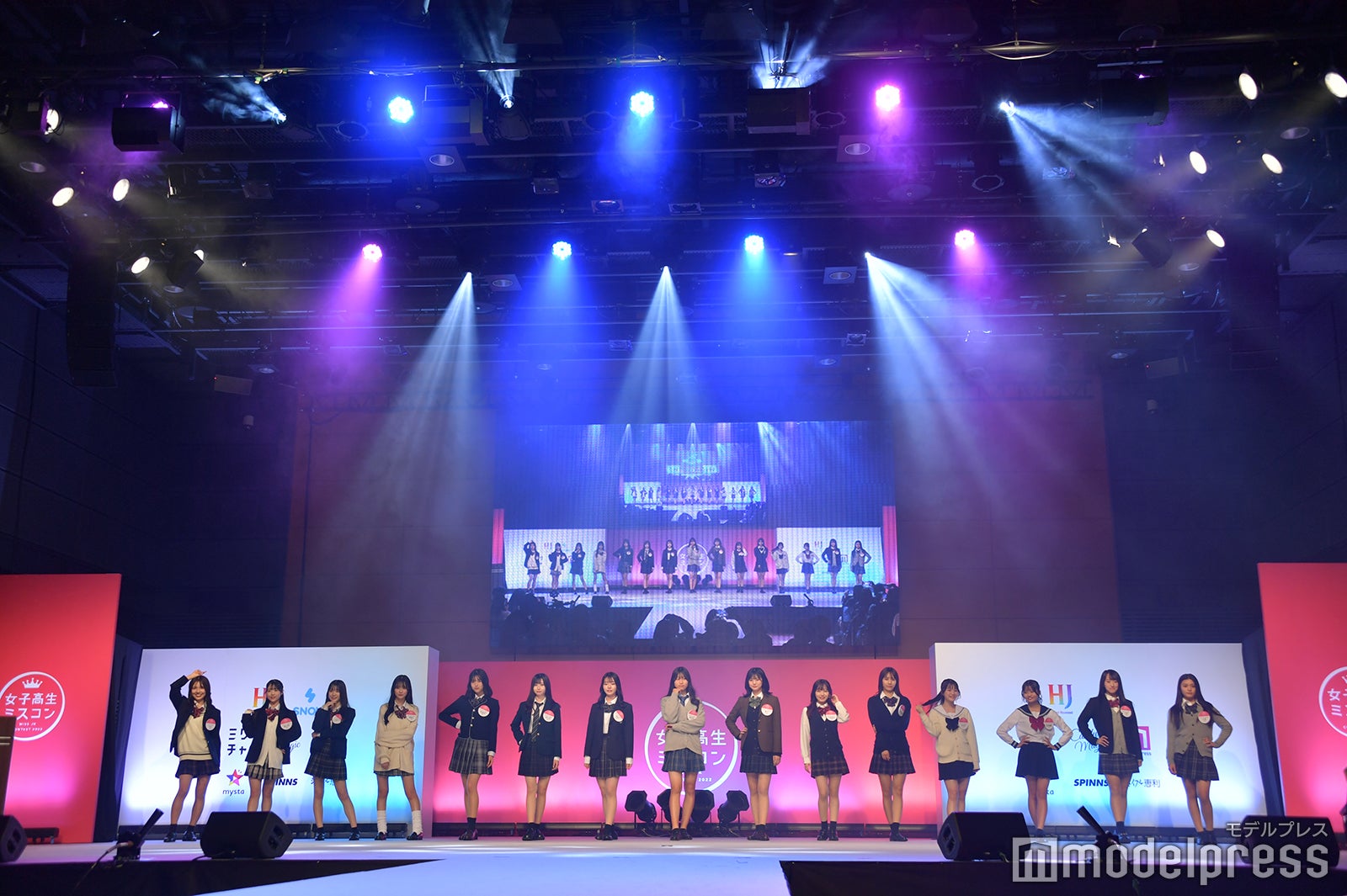 「女子高生ミスコン2022」ファイナル審査の様子（C）モデルプレス