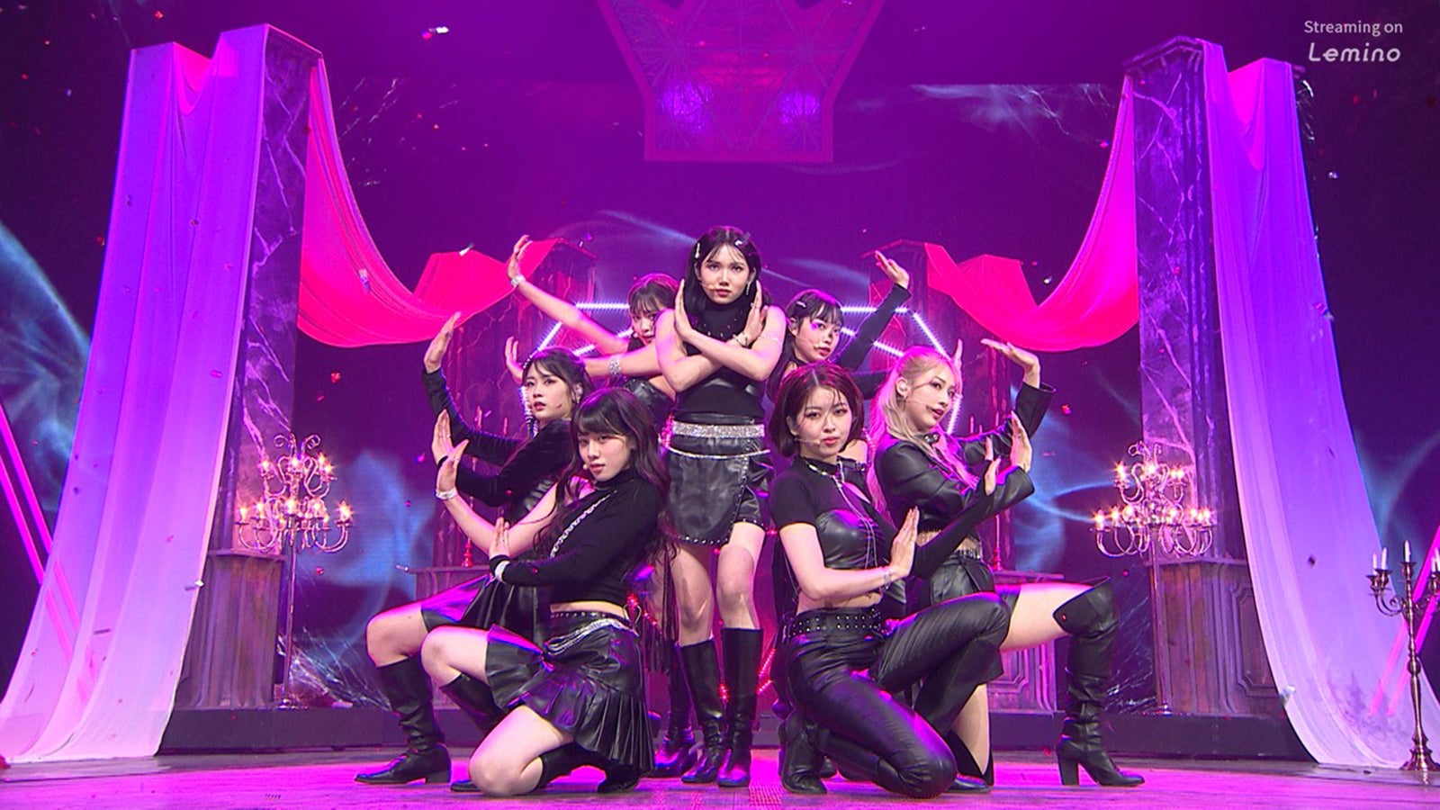 「TOXIC」PRODUCE 101 JAPAN THE GIRLS」第9話より（C）PRODUCE 101 JAPAN THE GIRLS