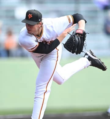 巨人 新外国人のウィットリーが156キロ！1回完全の実戦デビュー カットボールもキレッキレ 先発陣にまた希望の光