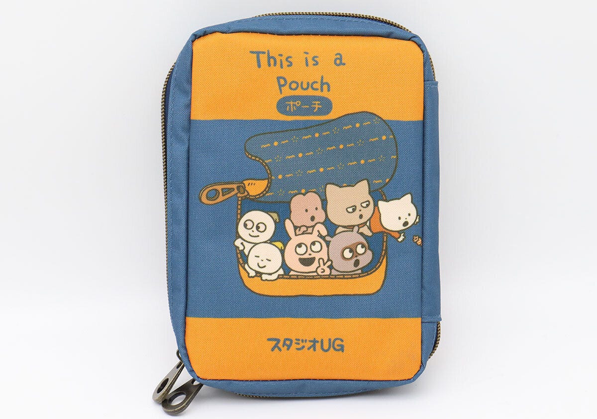 にしむらゆうじ10年の男オリジナルポーチ両面異なるデザイン