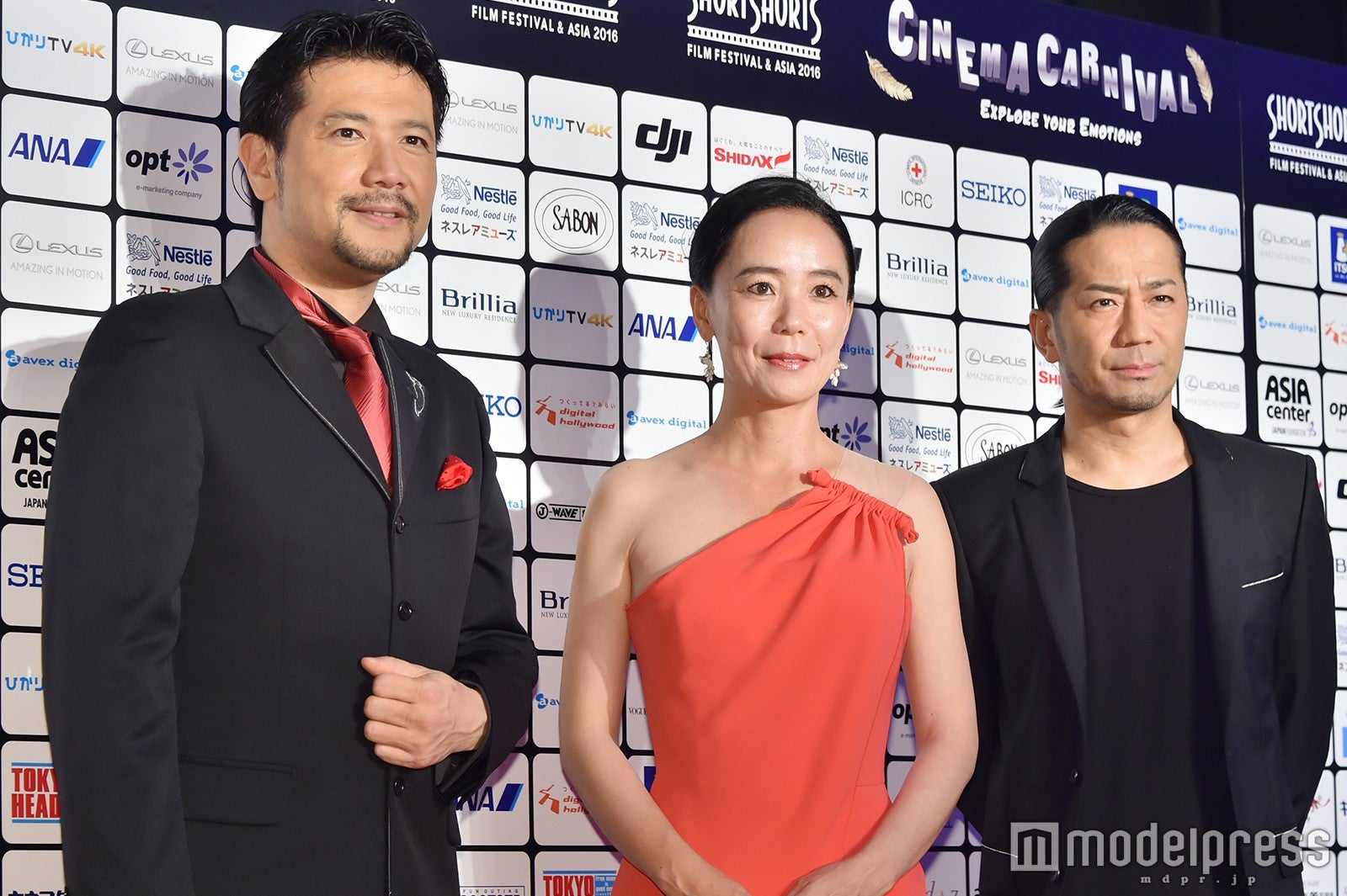 別所哲也、河瀬直美、HIRO（C）モデルプレス