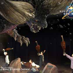 ネルギガンテ/画像提供:ユニバーサル・スタジオ・ジャパン(C)CAPCOM CO., LTD. ALL RIGHTS RESERVED.