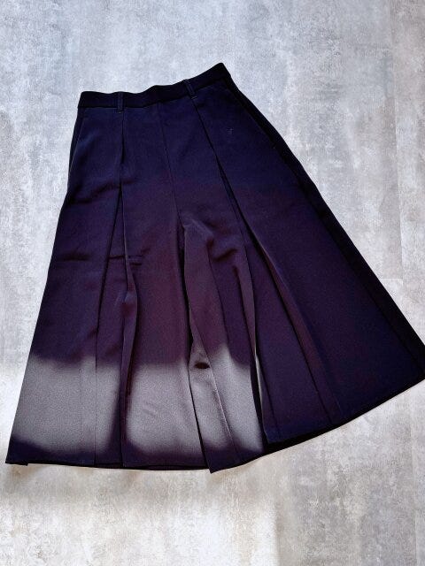 GU　ドレープキュロッツQ　BLACK