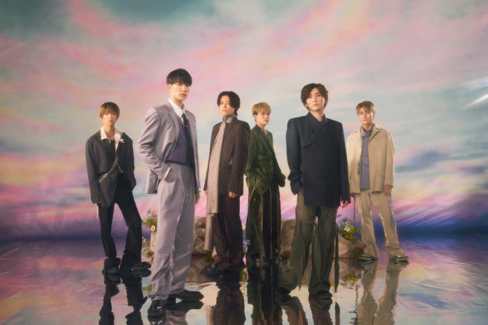 SixTONES(田中樹、ジェシー、松村北斗、高地優吾、京本大我、森本慎太郎)(提供写真)