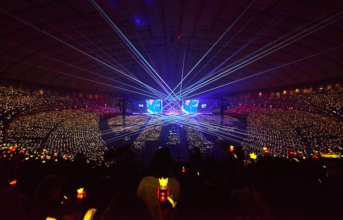 BIGBANGライブ会場の模様(画像提供:avex)