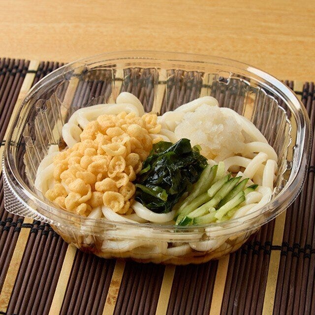 ファミリーマート 北海道産小麦の小麦粉使用 冷したぬきうどん 冷しぶっかけうどん ファミリーマート 北海道産小麦の小麦粉使用 冷したぬきうどん 冷しぶっかけうどん