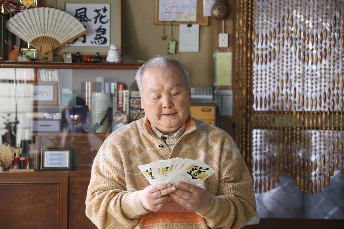 加藤一二三／メイキング（提供写真）