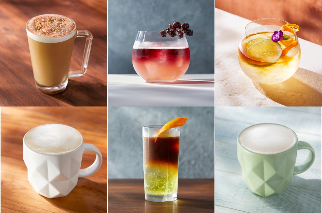 スタバ「ロースタリー 東京」秋色マキアート＆人気の小皿料理セットから秋バージョンが登場